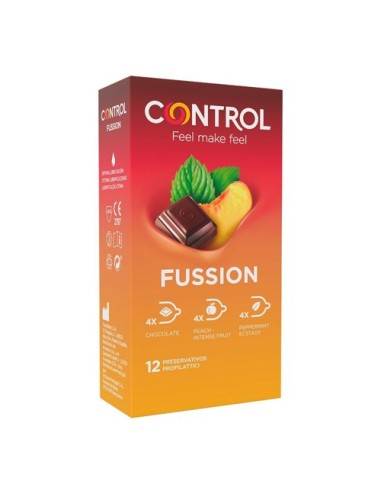 Preservativi Aromatizzati Fussion Control 12 Unità